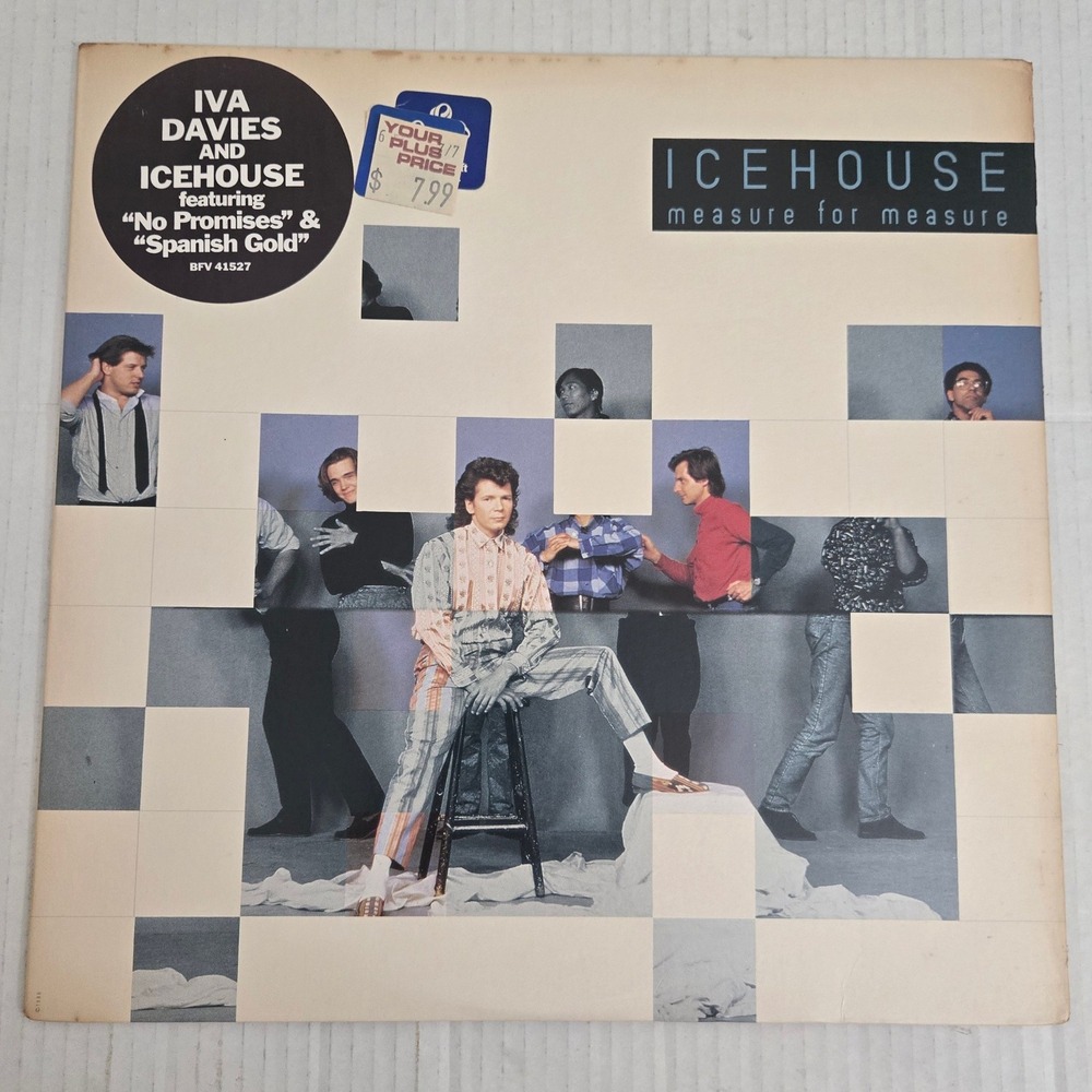 Icehouse Measure for Measure Vinyl LP 1986 Original Pressing New Wave BFV 41527